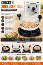 Quick-Twist Chicken Shredder