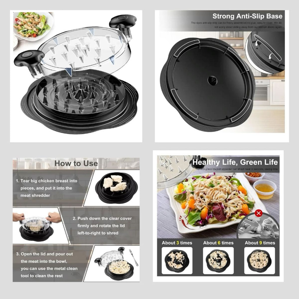 Quick-Twist Chicken Shredder