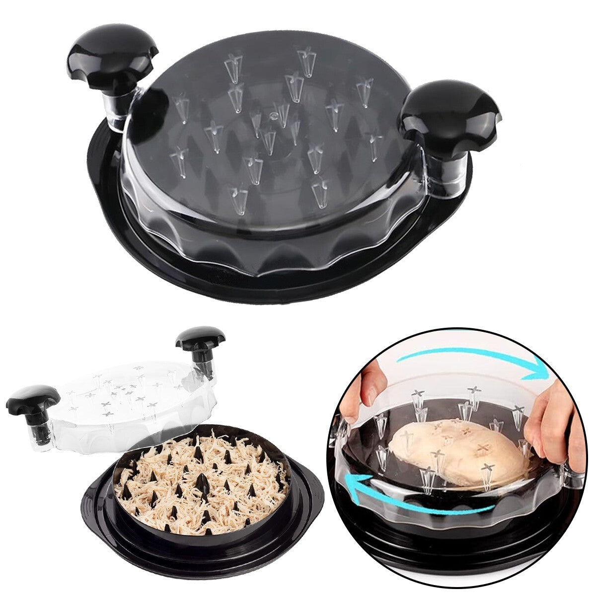 Quick-Twist Chicken Shredder